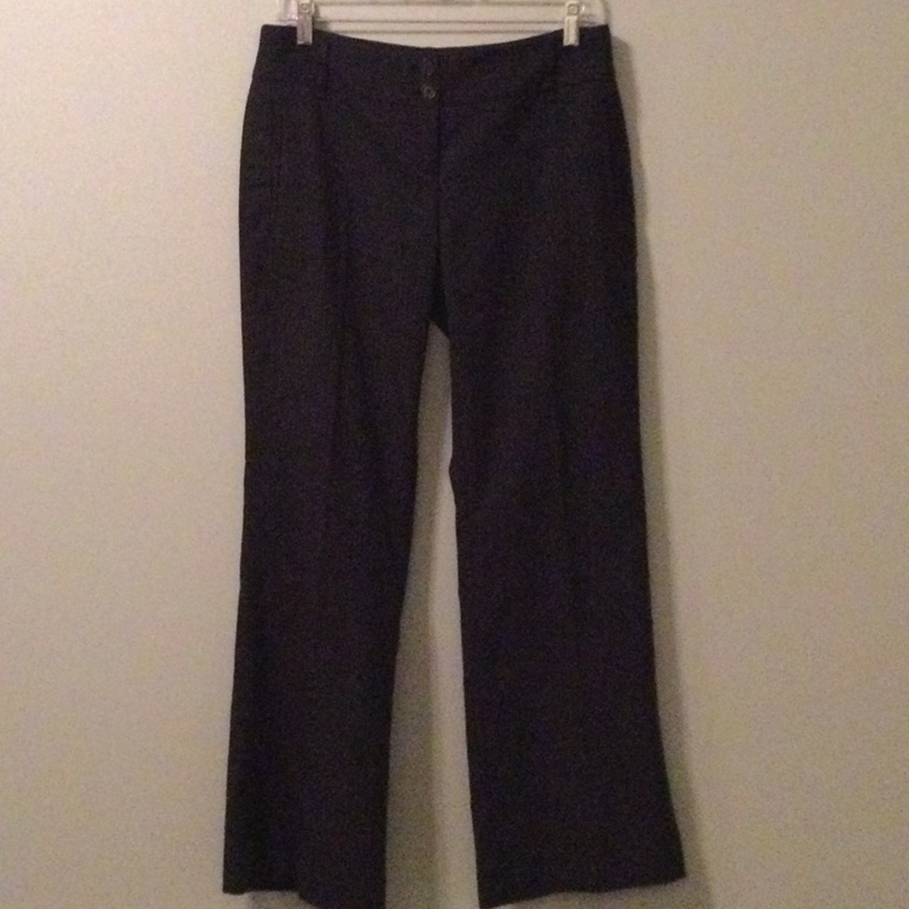 LOFT Double Pin Stripe Dress Pants